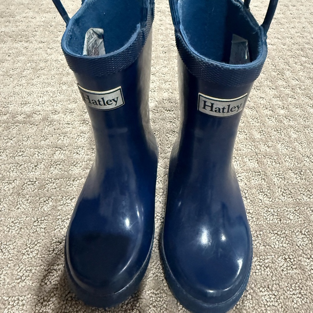 Hatley Kids Blue Rain Boots